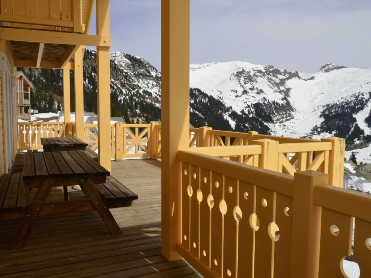 Chalet Spacieux A Flaine Avec Sauna, Cheminee Et Balcon - 6 Chambres, Proche Des Pistes - Fr-1-425-4 外观 照片