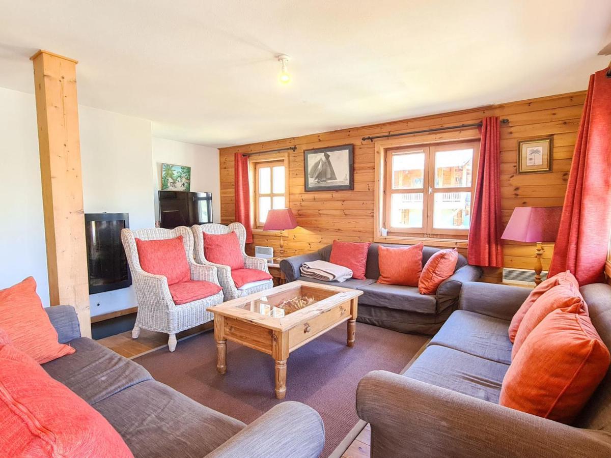 Chalet Spacieux A Flaine Avec Sauna, Cheminee Et Balcon - 6 Chambres, Proche Des Pistes - Fr-1-425-4 外观 照片