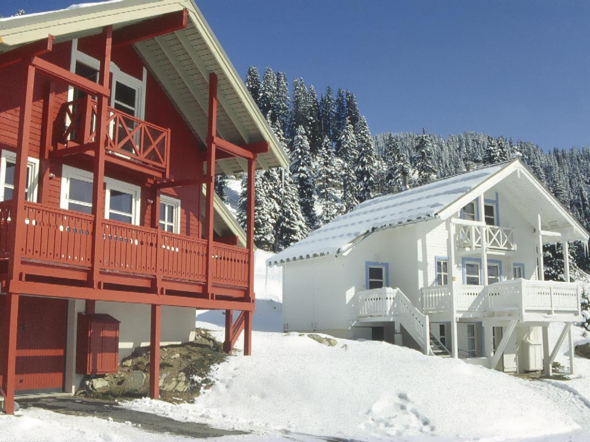 Chalet Spacieux A Flaine Avec Sauna, Cheminee Et Balcon - 6 Chambres, Proche Des Pistes - Fr-1-425-4 外观 照片